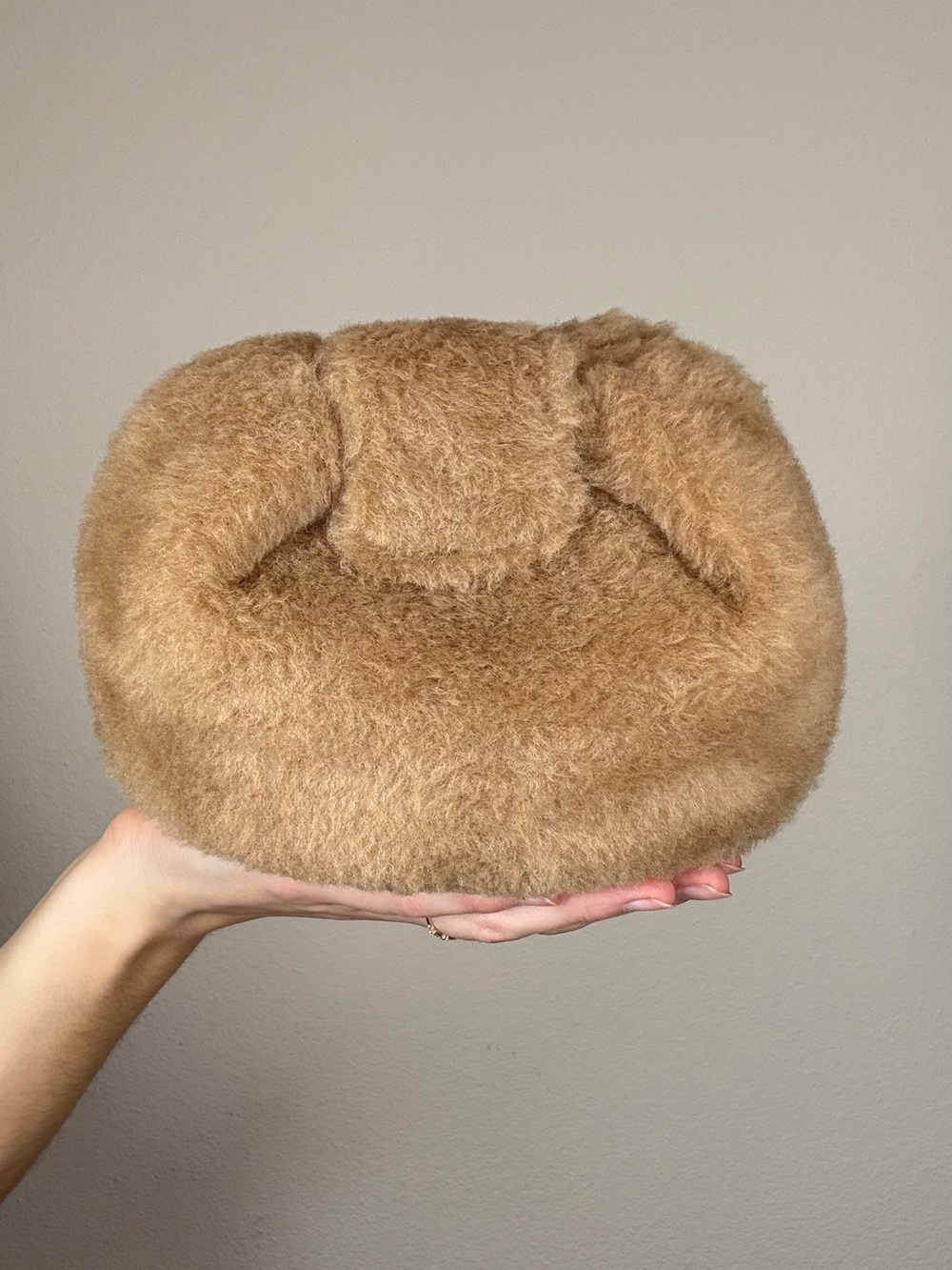 Gabriela Hearst Shearling Clutch NIB